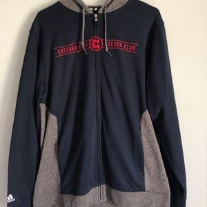 Adidas Chicago Fire FC Fleece Jacket